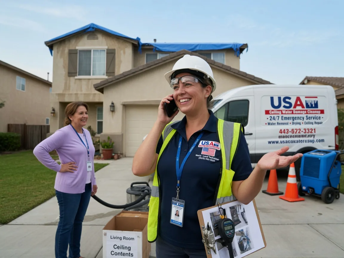 Ceiling Water Damage Restoration Hunter, KS FAQs